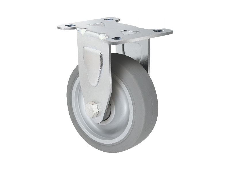 Rigid Caster Double Ball Bearing Wheel